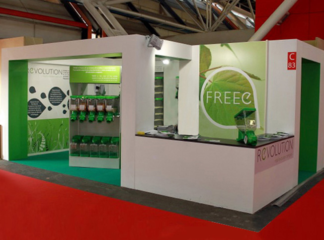 Progettazione stand fieristico Bologna, Architetto Ornella Vaudo StudioExNovo Roma