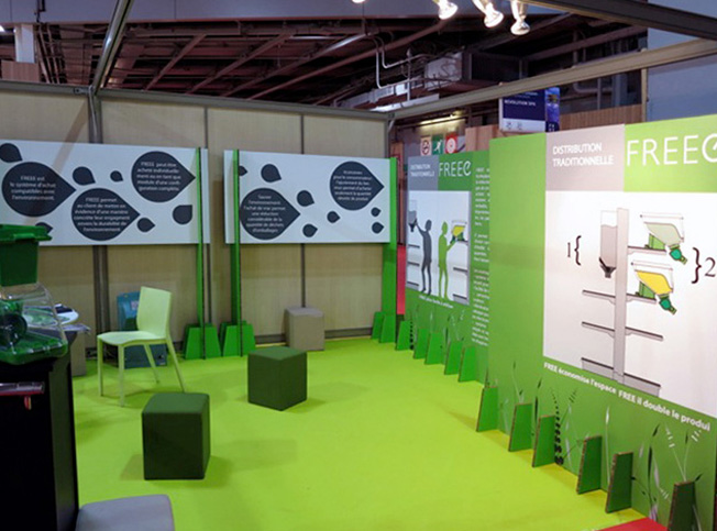 Progettazione grafica stand, Architetto Ornella Vaudo StudioExNovo Roma