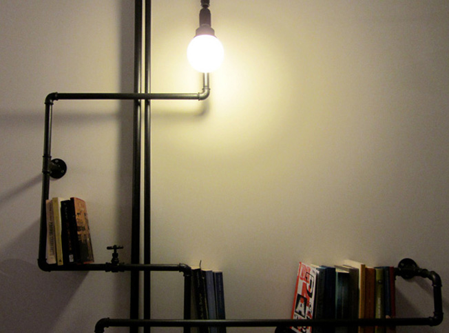 Lamapada libreria, architetto Ornella Vaudo StudioExNovo Roma