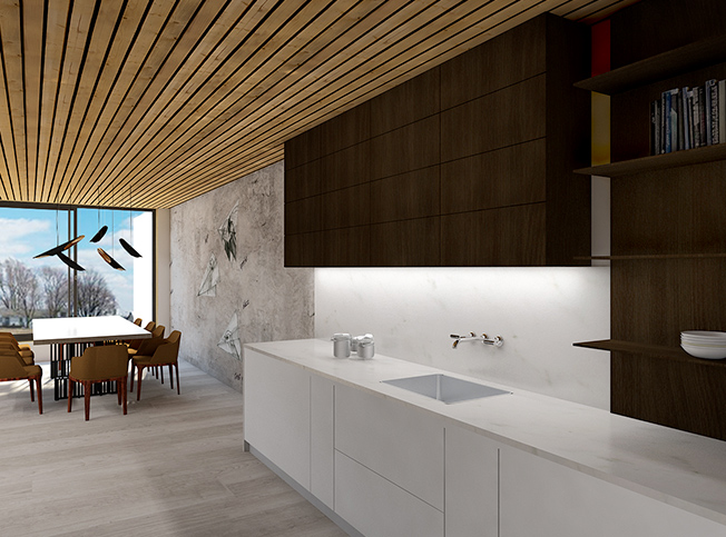 Progettazione appartamento, cucina, architetto online StudioExnovo Roma