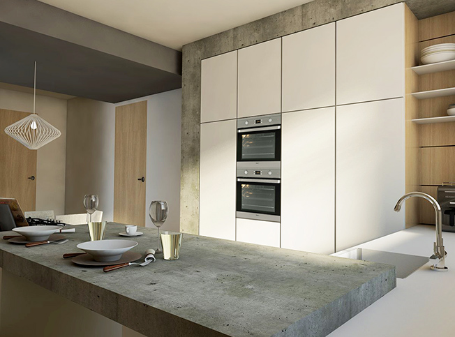 Cucina casa al mare, architetto online StudioExnovo Roma