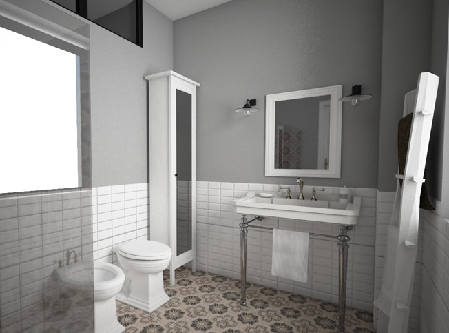 Bagno, Architetto online StudioExNovo Roma